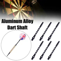 6pcs/Set Dart Stems 2BA Colored Aluminum Alloy Dart Pole Anti Drop Aluminum Alloy Dart Rod DIY Dart Tools Dart Accessories Set