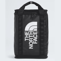 【The North Face】大Logo 26L多功能日用減壓雙肩背包/書包_900D防水布料(3KYF-53R 宇宙黑 N V)
