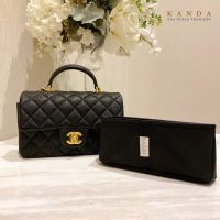 ที่จัดระเบียบกระเป๋า Chanel Mini Top handle 8 จัดระเบียบกระเป๋า จัดทรงกระเป๋า bag organizer for chan