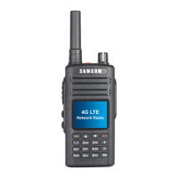 Hot selling ptt 4g 3g 2g network IP radio wake talkie 100km with GPS from SAMCOM NP-580
