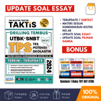 Buku Taktis Drilling Tembus UTBK SNBT 2024 Update Soal Essay + Bonus Buku Try Out - Garda Cendekia