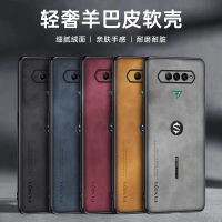Phù hợp với ốp điện thoại Black Shark 4S, ốp điện thoại Black Shark 4S Pro bằng da cừu cao cấp, ốp b