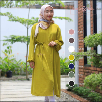 Long Tunik Maxi Crinkle Airflow - Sasie&Nala