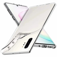 [HANYA CASING HP!] Phone Case Compatible With SAMSUNG NOTE 10 PLUS NOTE 10 ULTRATHIN CLEAR TRANSPARA