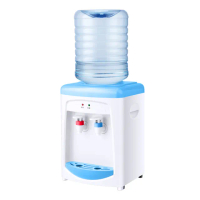 【Lexiang樂享】送4L水桶-迷你飲水機臺式小型冷熱家用飲水器卡通溫熱型送桶可加熱(飲水機/開飲機)