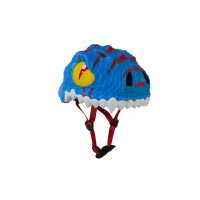 【MAF 蔓侒菲】3D安全帽-小藍龍S碼小童帽/M碼大人親子帽/平衡車/自行車/直排輪/滑板/攀岩(丹麥crazysafety)