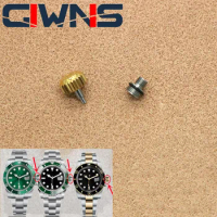 Watch Accessories Steel Head Crown 1PC For Rolex Daytona Black Green Water Ghost Series Parts Tools