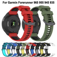 Silicone Band For Garmin Forerunner 965 955 945 935 Strap Watchband Bracelet Smart Watch Accessories Replacement Wristband
