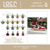 Aksesoris Tali Sepatu Acrylic Gundam Barbatos Zaku dll | Shoelaces