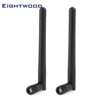 Eightwood 2PCS Omni GSM/GPRS/EDGE/CDMA Antenna Aerial SMA Male for D-Link AT&amp;T Netgear Broadband Linksys Cisco Wireless Router