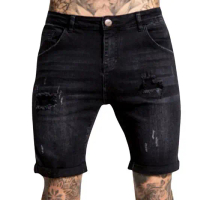 European and American Foreign Trade Cross-Border Source Stretch Ripped Jeans