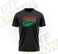 T-Shirt Castrol Racing Oil 100% Premium Cotton 160 GSM Unisex S-5XL