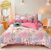 BedcoverSet Motif Bunga / Motif Marry Rose // Bedcover Set Sprei