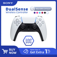 Sony PlayStation PS5 DualSense Wireless Controller – White /Sterling Silver - PlayStation 5