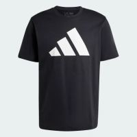 【adidas 愛迪達】M PWR 3 T 黑 短袖 上衣 男款 運動 大LOGO(IY8583 ∞)