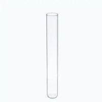 10 Counts 25x100mm,Lab Glass Test Tube,OD 25mm,Length 10CM