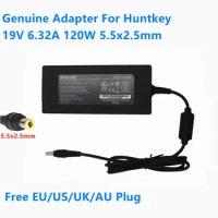 Genuine 19V 6.32A 120W 120.08W HKA12019063-6B HKA12019063-6BA Power Supply AC Adapter For Huntkey Intel NUC GIMI Laptop Charger