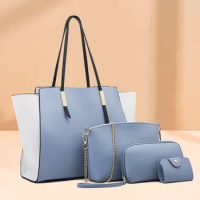 Martini 2022 New Fashion Simple Mother And Child Bag Three Piece Crossbody One Shoulder Handheld Tote