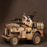 2 Resin soldiers Resin model Figure model 1:35