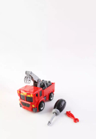 Okiedog Okiedog Diy Robo Truck Crane Truck Red - Mainan Robot Truk Anak