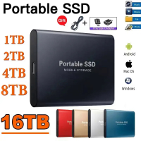 แบบพกพา M.2 SSD 2TB 1TB ฮาร์ดไดรฟ์ภายนอก Type-C Mobile Hard Stick 4TB อินเทอร์เฟซ Usb Flash Drive สำหรับแล็ปท็อปPs4ศัพท์