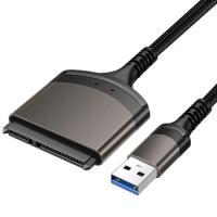 USB3.0 Easy Drive Cable USB3.0 To SATA Hard Drive Data Cable Supports 2.5 Inch Hard Drive SATA 22P Adapter