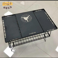 柯曼同款鐵網桌 igt桌網格折疊桌 超輕二合一igt茶盤擺攤網紅 小推車[PP0504012]