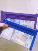 Fawn'G Handmade - Money POUCH Warna / Dompet Mika transparant