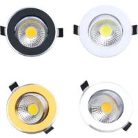 3W 5W 7w 9W 12W 15W 18W Led Downlight outdoor COB Dimmable Led Ceiling Lamp Bulb Recessed downlights cob led spot light 1Pcs