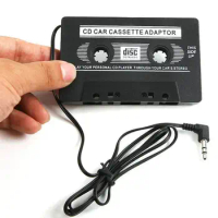 Universal Car Cassette Tape Adapter Cassette Mp3 Player Converter 3.5mm Jack Plug For IPhone AUX Cable CD Player L6M3