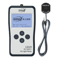 Linshang UVALED-X1 Probe UVA LED Sensor for LS125 UV Power Meter Test Intensity and Energy of UV LED Point Light UV Curing