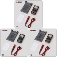 ANENG AN8008 Multimeter Auto-ranging Tester Resistance Capacitance Detector Battery Operated Professional Gauge Red