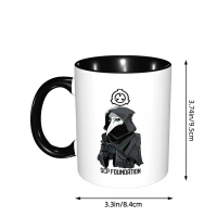 【Hhot】 SCP 049 Mug Funny Ceramic Coffee Cups Tea Mugs Milk Cup Drinkware Gift for Woman Man