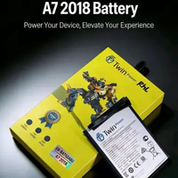 Twin power battery samsung A7 2018 doubel power doubel ic