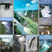 iguazu falls Poster Canvas Art Poster and Wall Art Picture Print Modern Family bedroom Decor Posters