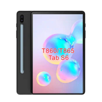 Black matte Skid-proof Soft TPU Transparent Silicone Clear Case Cover for Samsung Galaxy Tab S6 10.5 Inch 2019 SM-T860/T865