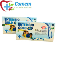 ENTER BIO GOLD 3 tỷ - Hỗ trợ giảm rối loạn tiêu hóa do loạn khuẩn đường ruột cho bé - Hộp 20 ống x 1