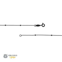 UBS Gelang Emas - Kkp5060t - 17k 17cm-Black Gold