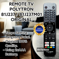 Remote remot TV Polytron 81J237 81J237M01 LED LCD Ori 100% Original PLD24CV 32CV 40CV 43CV 1869 8969