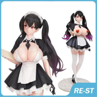 26cm NSFW Kou Jikyuu Maid Cafe Ten'in-san Sexy Nude Girl Model PVC Action Hentai Figure Collection Model Toys Doll Friends Gifts