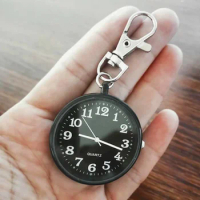New Arrival Pocket Watches Nurse Pocket Watch Keychain Fob Clock with Battery Doctor Medical Vintage Watch