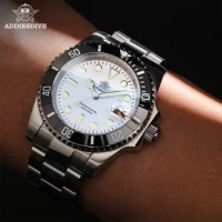 Addies Dive New Quartz Watch 316L Stainless Steel Blue luminous 30Bar часы мужские наручные Waterproof reloj hombre Men Watches