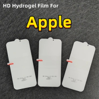 3pcs Screen Protector For Apple iPhone 11 12 13 Pro Max HD Hydrogel Film For iPhone X XR XS Max 12mini 13mini TPU Film