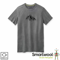 【SmartWool 美國 男 Merino Sport 150 野性山脈T恤《淺灰色》】SW000796/排汗衣/ 機能衣