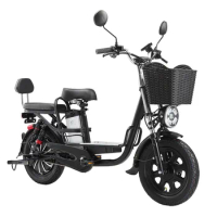 จักรยานไฟฟ้า Power Electric Bicycle Take-out Battery 16-Inch Load Pull Goods Electric Motorcycle