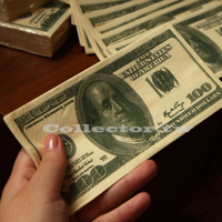 現貨－好闊氣-100元美金餐巾紙(10張裝) 美金鈔票紙巾 美元紙巾
