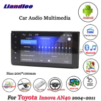 Car Android Multimedia System For Toyota Innova AN40 2004-2011 Radio Stereo GPS Navigation HD Screen
