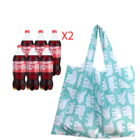 Oxford Cloth Folding Eco-friendly Shopping Bag 210D Portable Storage Bag Large Capacity Supermarket Shopping Bag