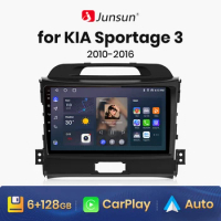 Junsun V1 AI Voice Wireless CarPlay Android Auto Radio For Kia Sportage 3 SL 2010 - 2016 4G Car Multimedia GPS 2din autoradio