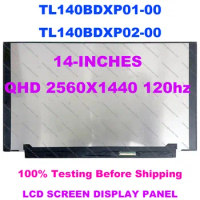 14" Gaming Laptop LCD Screen Display L140BDXP01-00 TL140BDXP02-00 For ASUS ROG Zephyrus G14 GA401 GA402 2560*1440 120hz 40pins